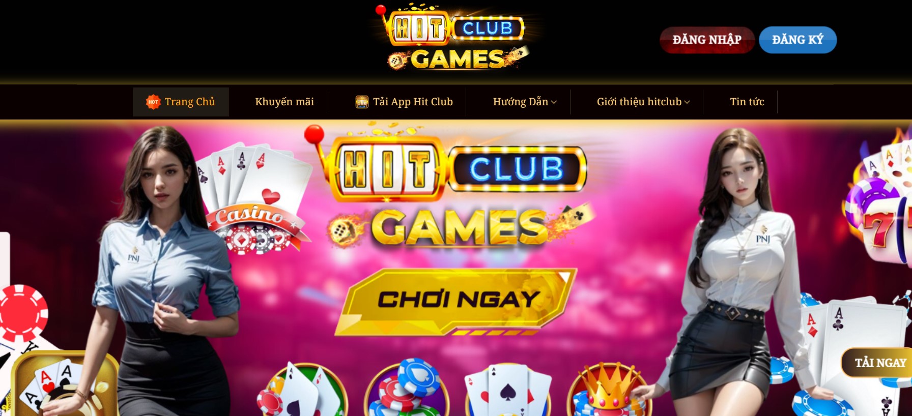 Hitclub là một trong những nhà cái hàng đầu về game bài đổi tiền uy tín tại Việt Nam,